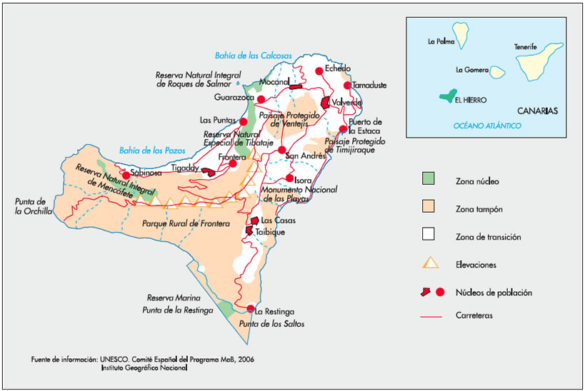 Plano de Ubicación - El Hierro