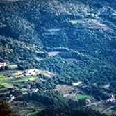 Montseny - Emplazamientos en la ladera