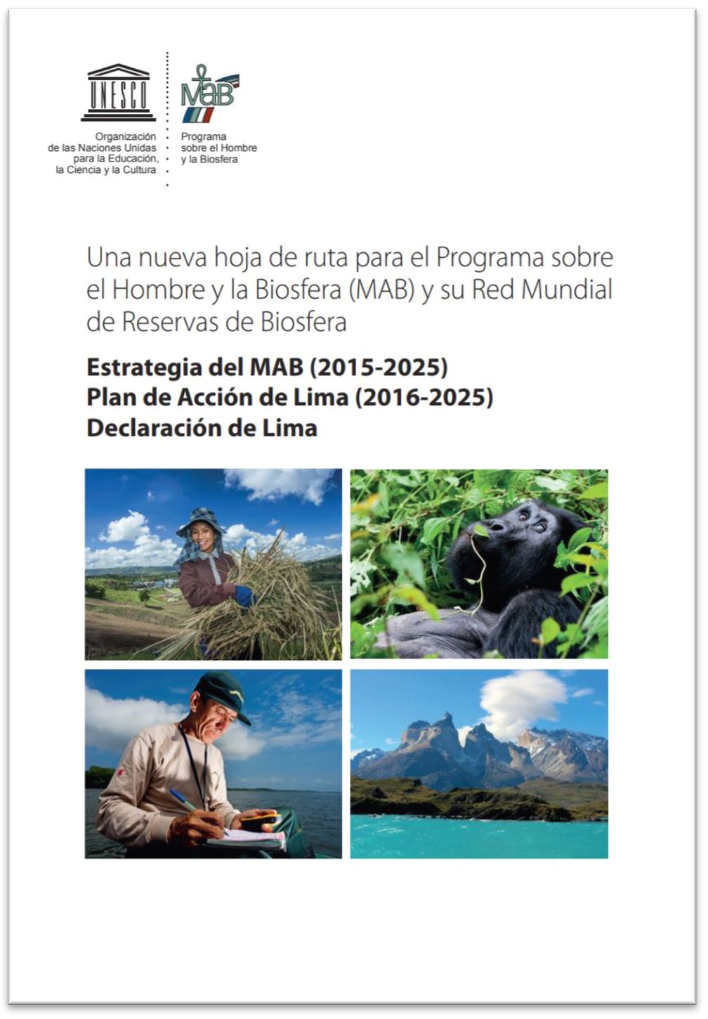 Estrategia MaB 205 2025 Plan Acción Lima 2016 2025 Declaración de Lima
