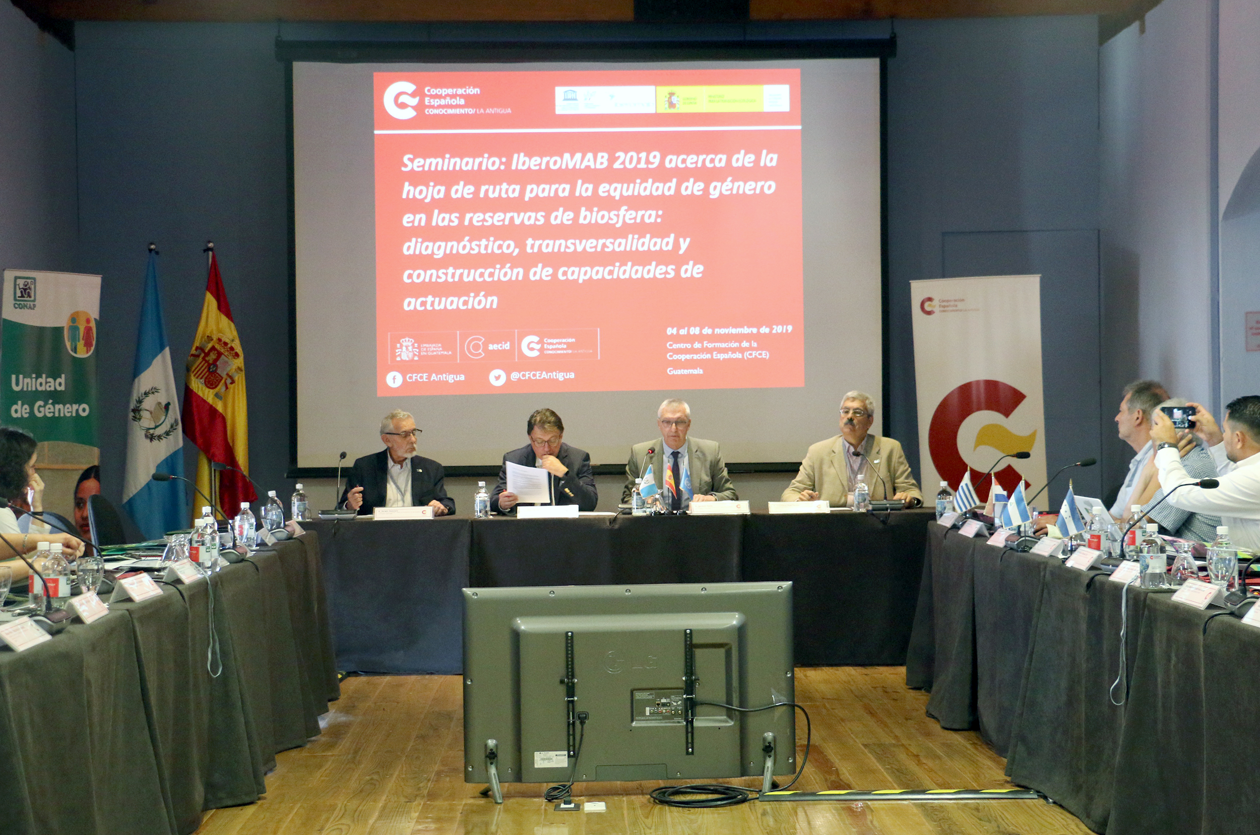 Seminario IberoMaB 2019 inauguracion